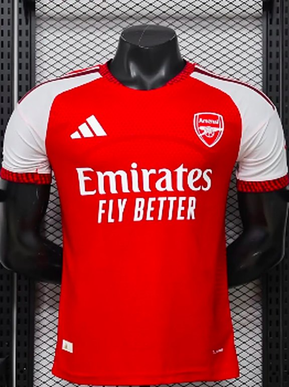 Arsenal red jersey