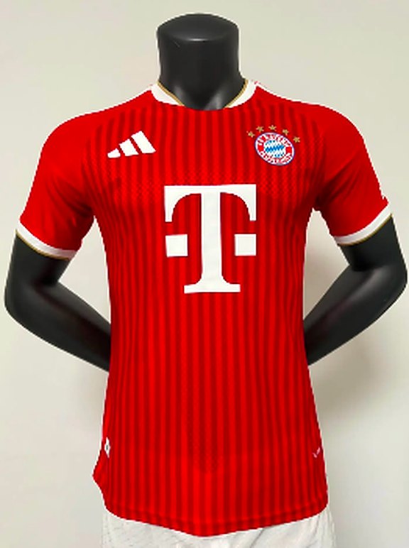Bayern Munich red jersey