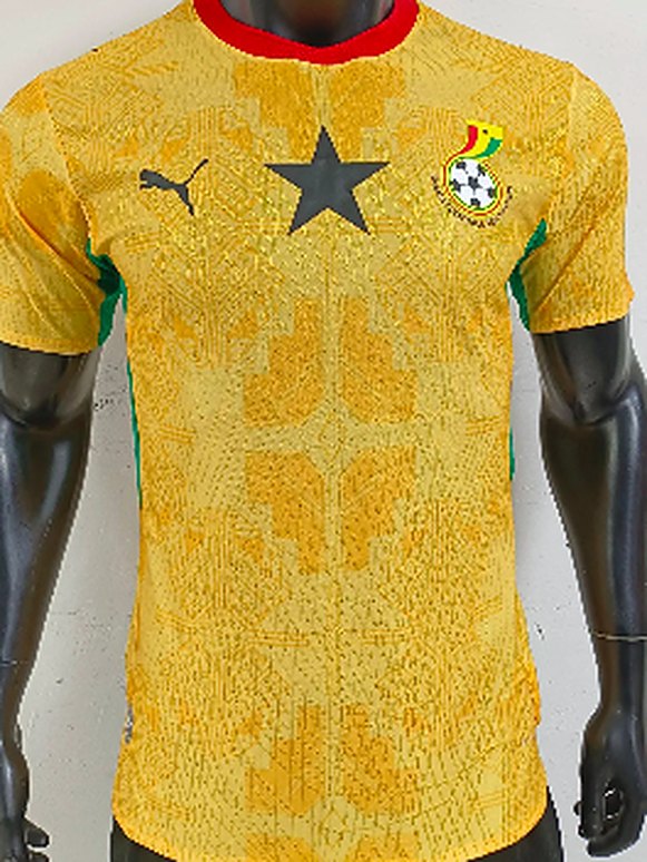 Ghana yellow jersey