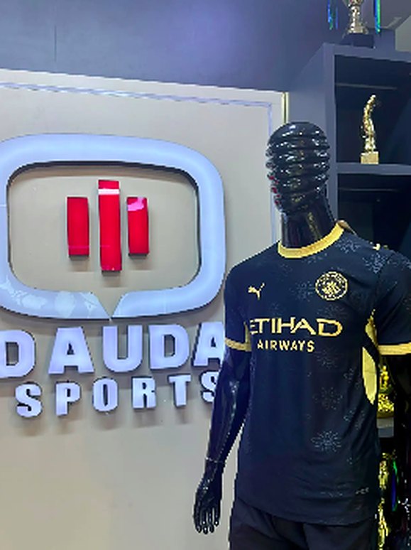 Manchester City black jersey