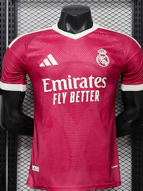Real Madrid pink jersey