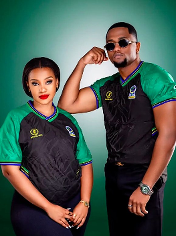 Tanzania national team jersey, black and green