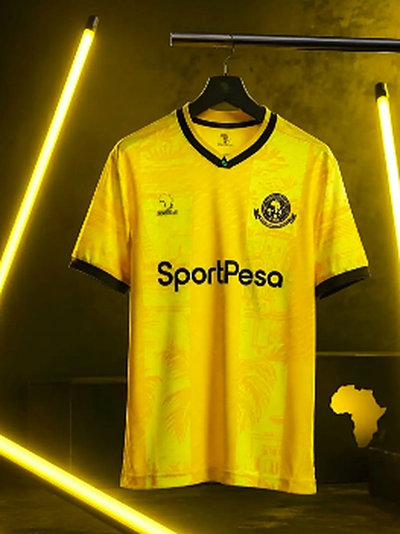 Young Africans yellow jersey